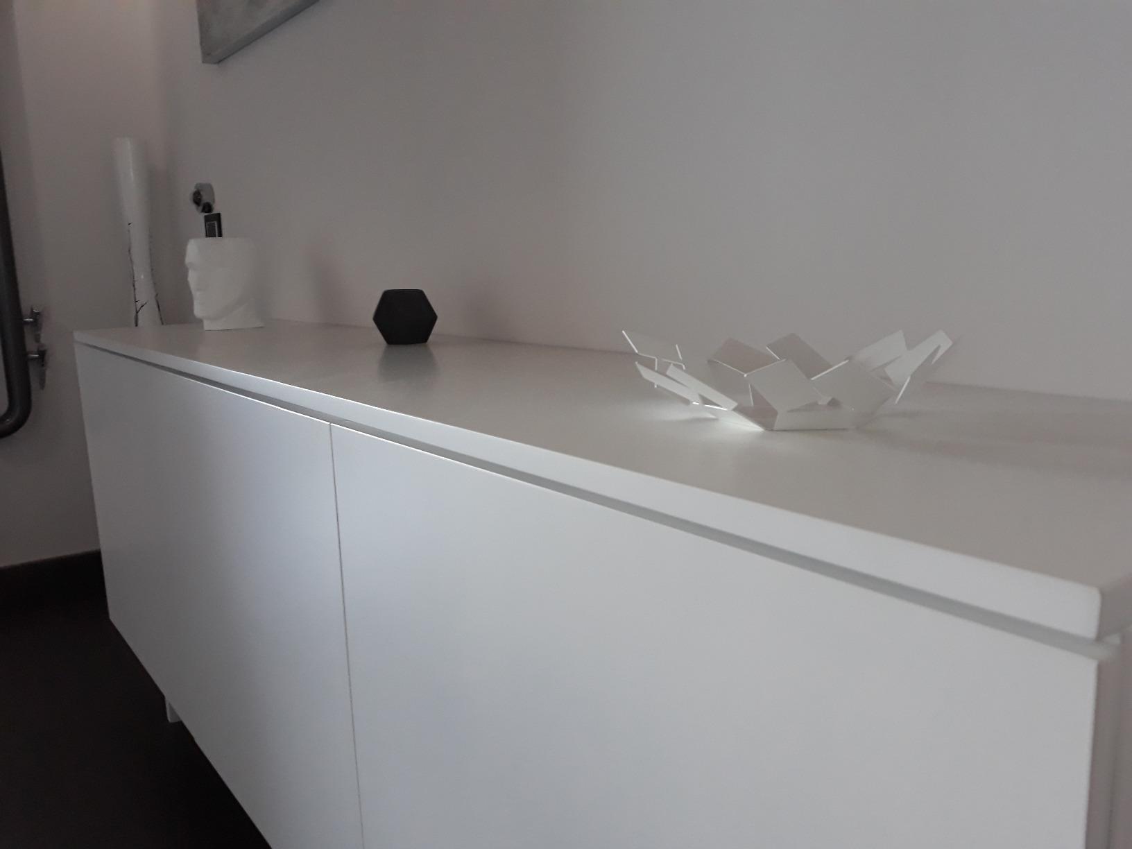 Alessi La Stanza dello Scirocco MT01 W cestino bianco acciaio