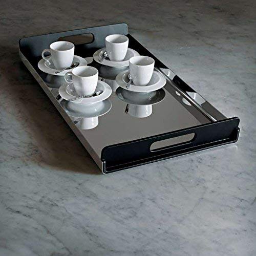Alessi Vassily GIA01/45 vassoio rettangolare 45 cm nero
