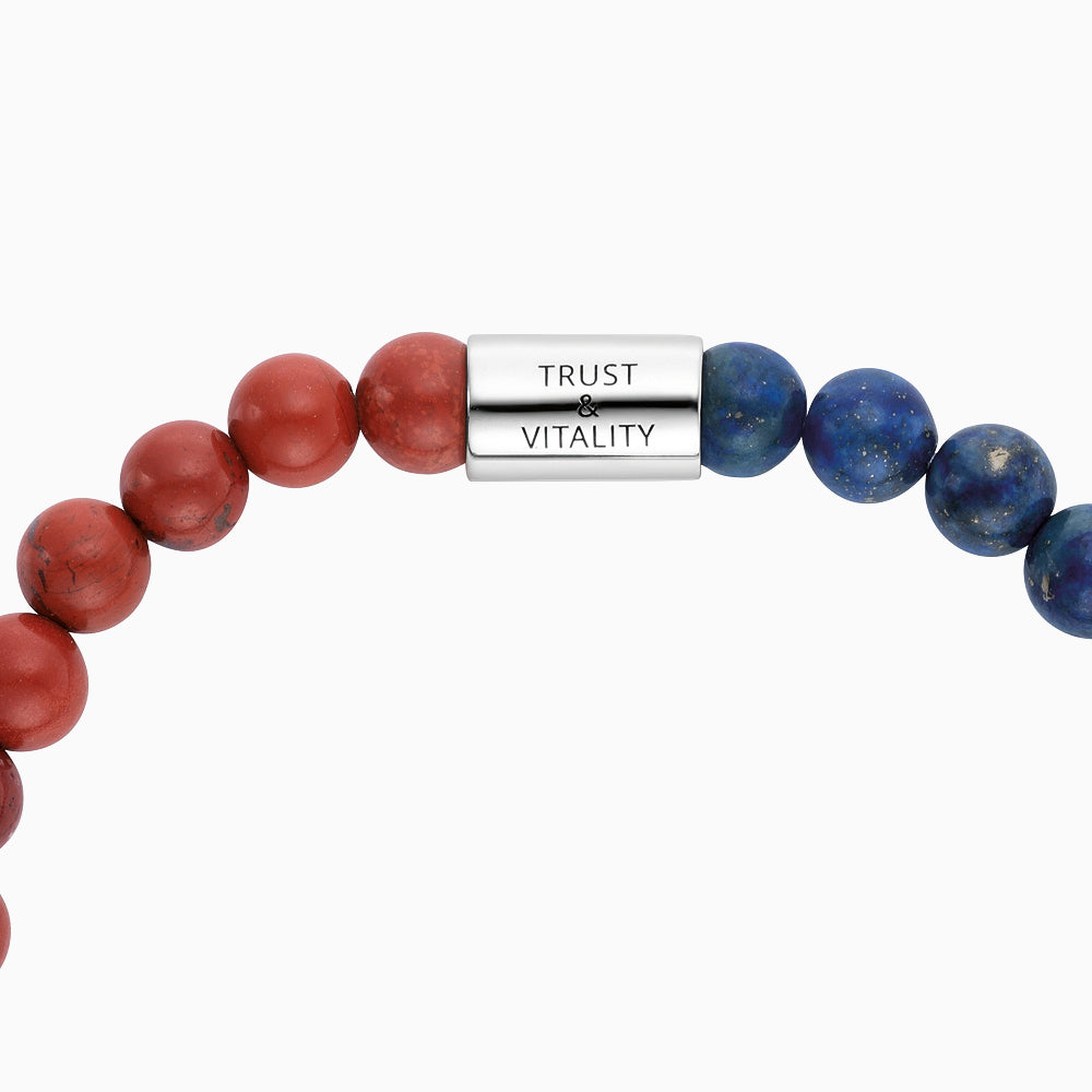 Engelsrufer Armbänder bracciale diaspro lapislazzuli S argento