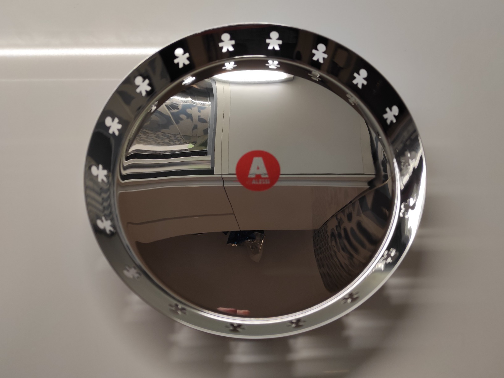 Alessi Mini Girotondo AKK78 Vassoio Rotondo Acciaio Ø21cm