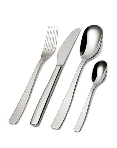 Alessi AJM22/3M Coltello da Tavola Set 6 Pezzi Monoblocco
