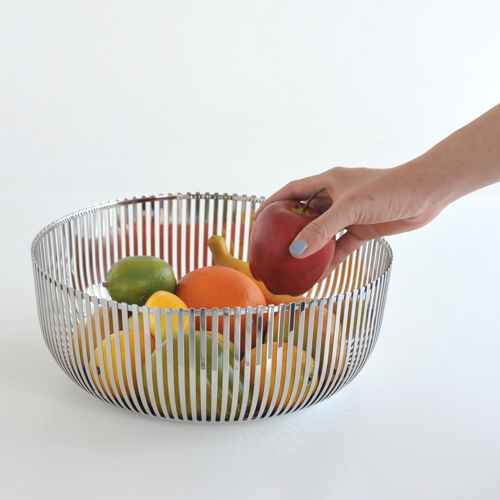 Alessi PCH05/30 fruttiera acciaio 30 cm lucido