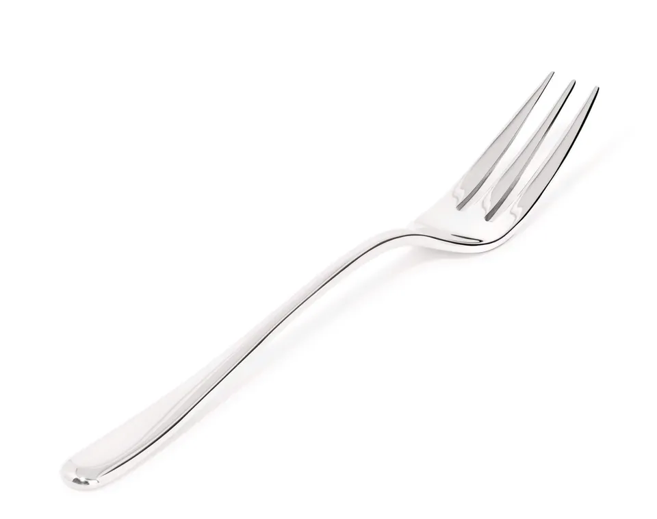 Alessi Caccia LCD01/12 Forchetta da Servizio Acciaio Lucido