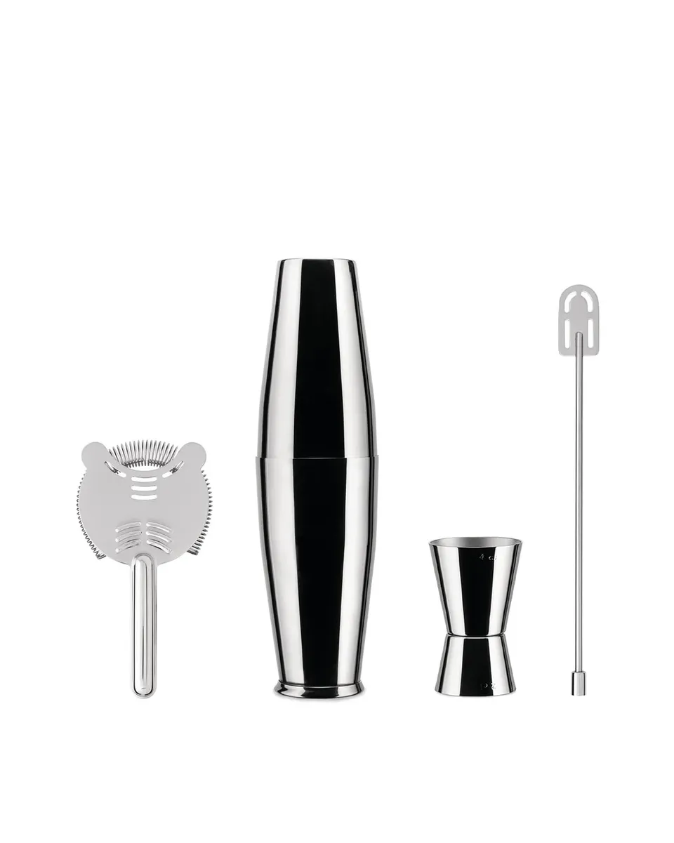 Alessi Lunar Eclipse 5050SET I kit cocktail 5 pezzi inox