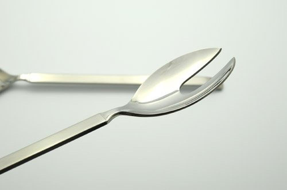 Alessi Dry 4180/14 Posate per Insalata in Acciaio 30 cm