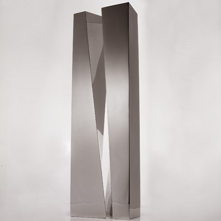 Alessi Crevasse ZH01 Vaso Fiori Acciaio 42 cm