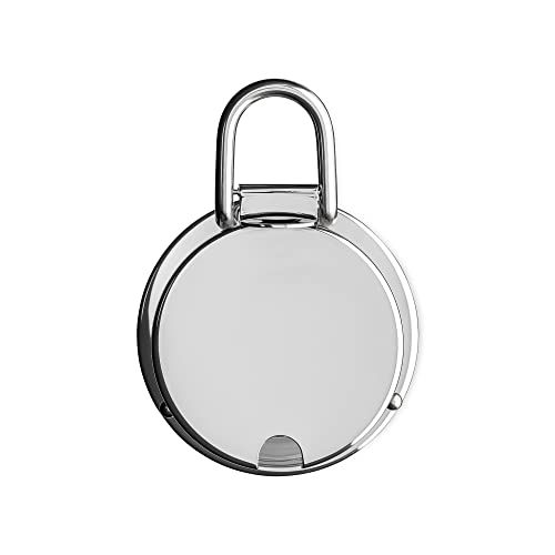 Alessi 5071 Formaggiera in Vetro e Acciaio 11 cm Sottsass