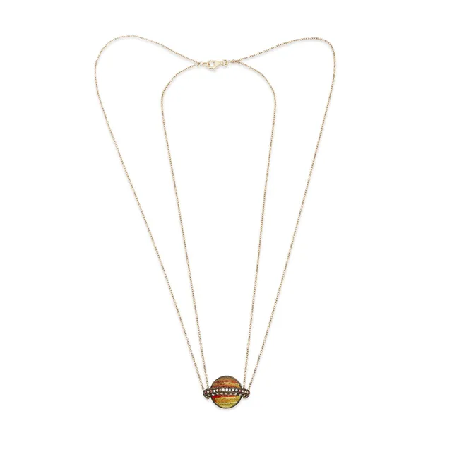Le Sibille Collane Saturno Necklace collana oro rosa