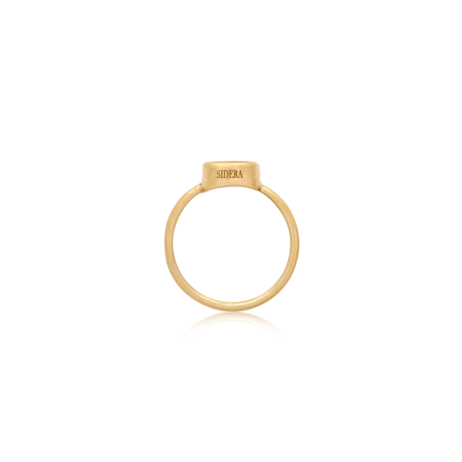 Le Sibille Mosca Ring anello oro giallo mosaico