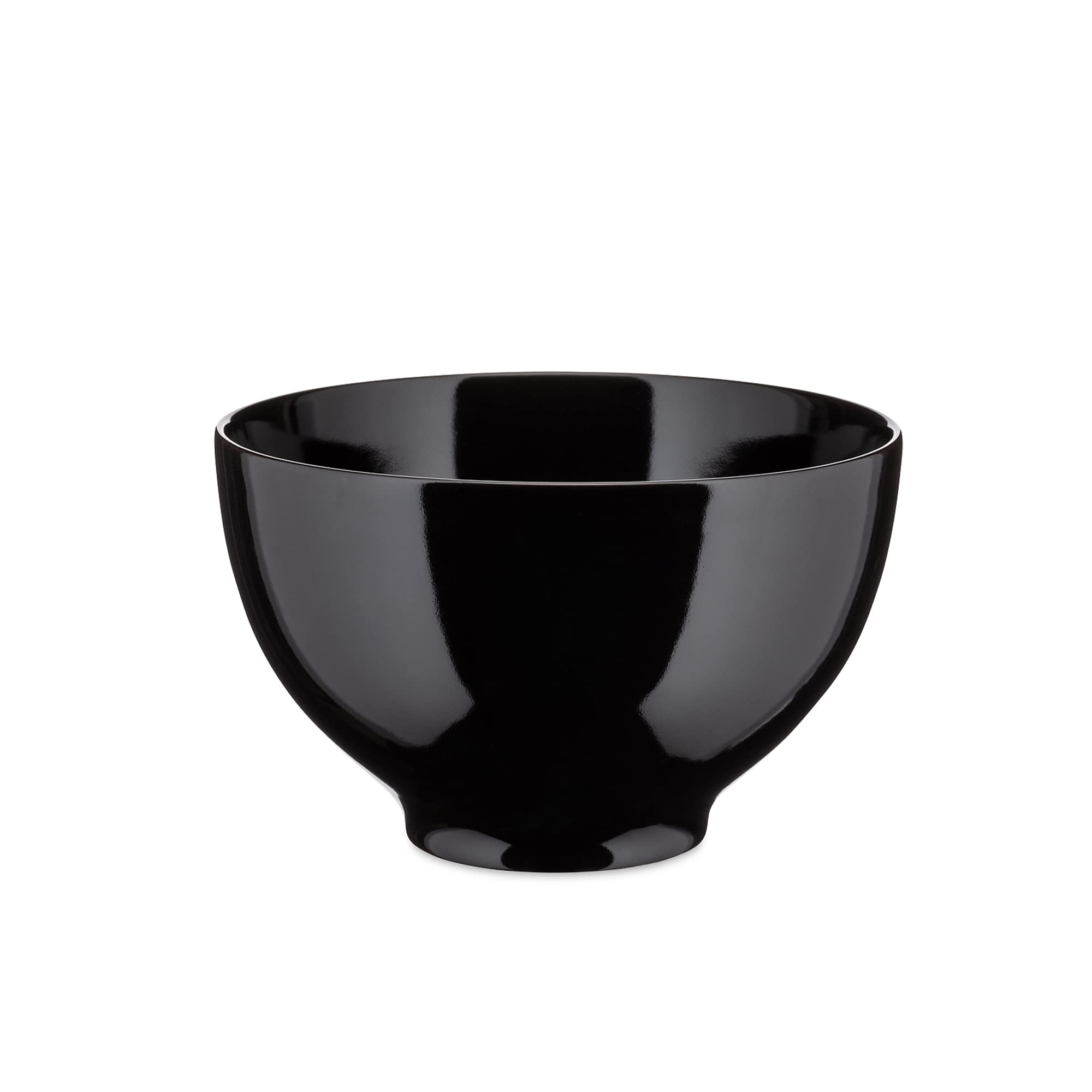 Alessi Tonale DC03/3 ciotola 18 cm gres nero lucido