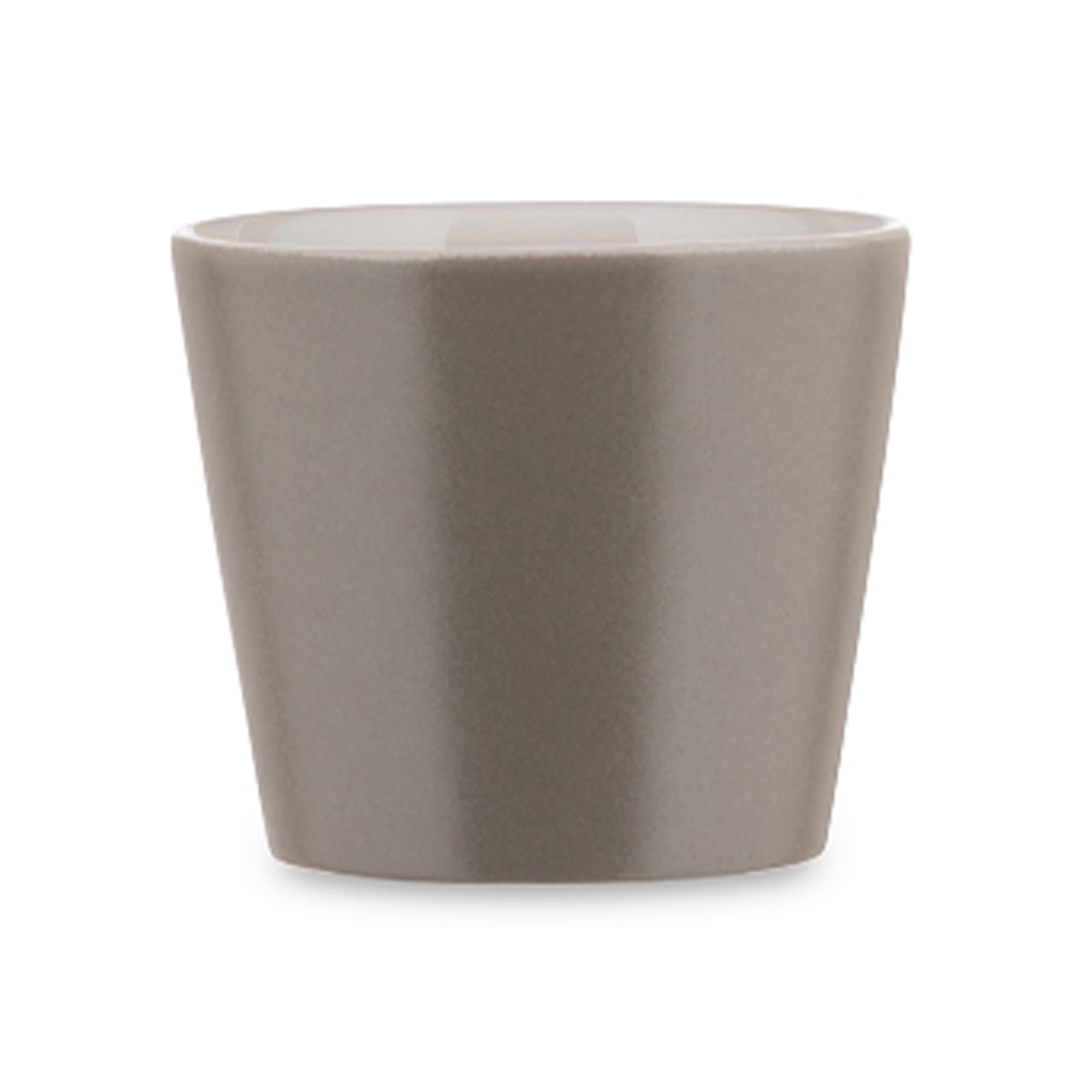 Alessi Tonale DC03/76 Tazzina Ceramica Grigio Chiaro Set 4