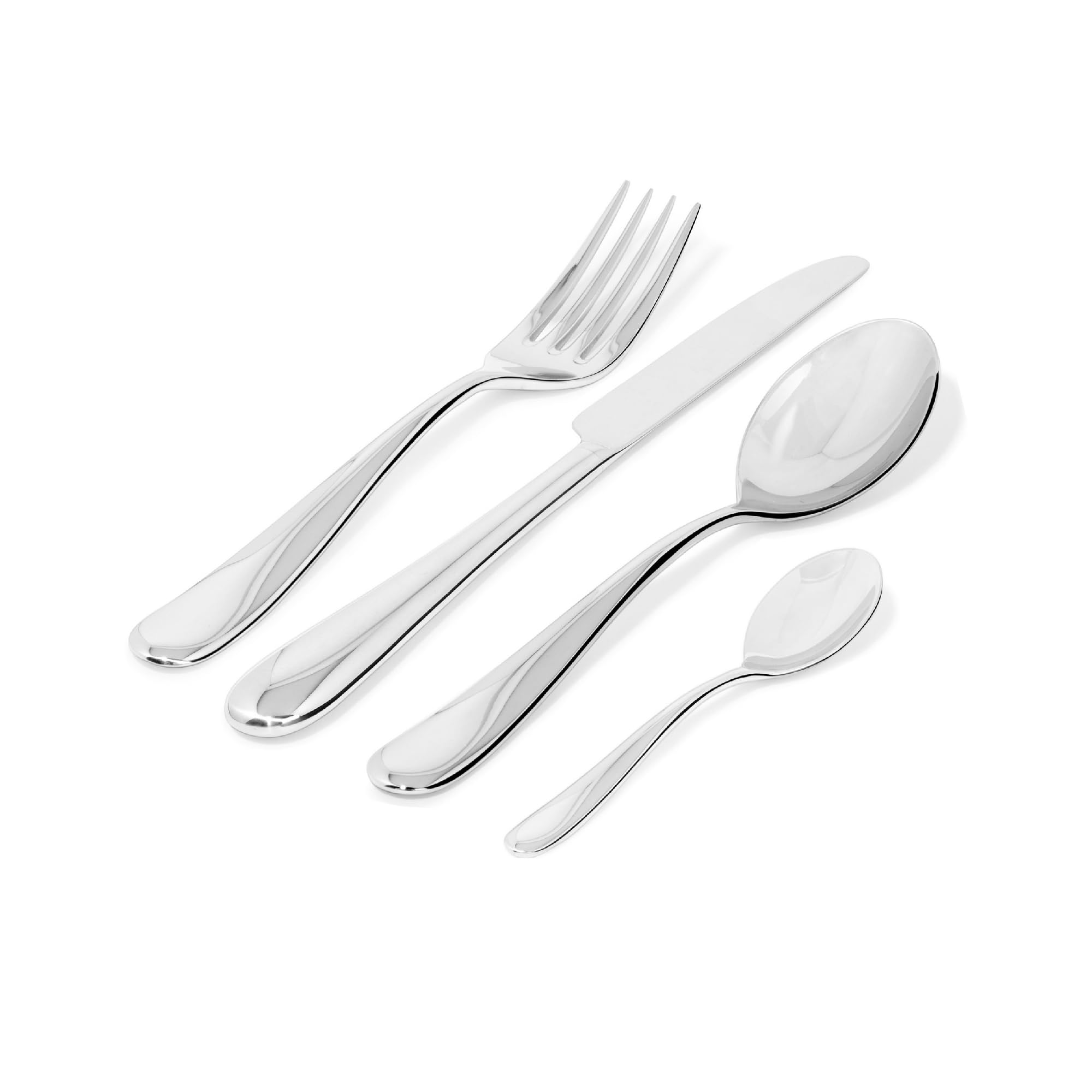 ALESSI Nuovo Milano 5180S24M Servizio Posate 24 Pezzi Acciaio