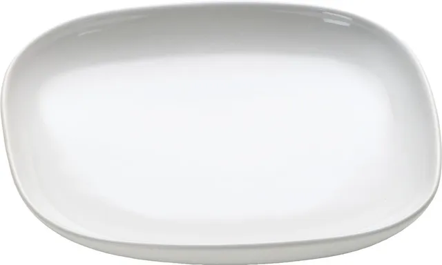 Alessi Ovale REB01/77 sottotazza caffè bianco set 4