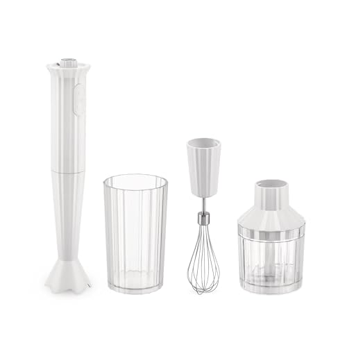 Alessi Plissé MDL10S W frullatore immersione bianco 500W