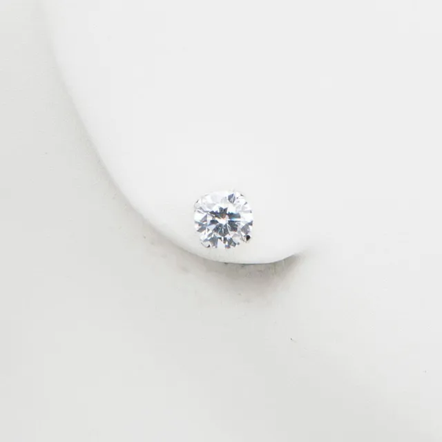 Chic Ad Hoc Orecchini punto luce oro zircone 8mm