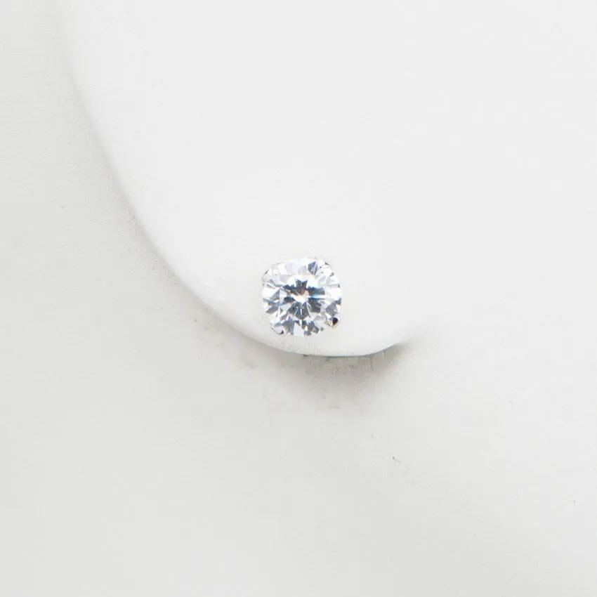 Chic Ad Hoc Orecchini punto luce oro zircone 8mm