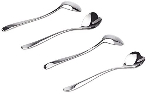 Alessi Big Love AMMI08/7 Set 4 Cucchiaini Caffè Cuore Acciaio