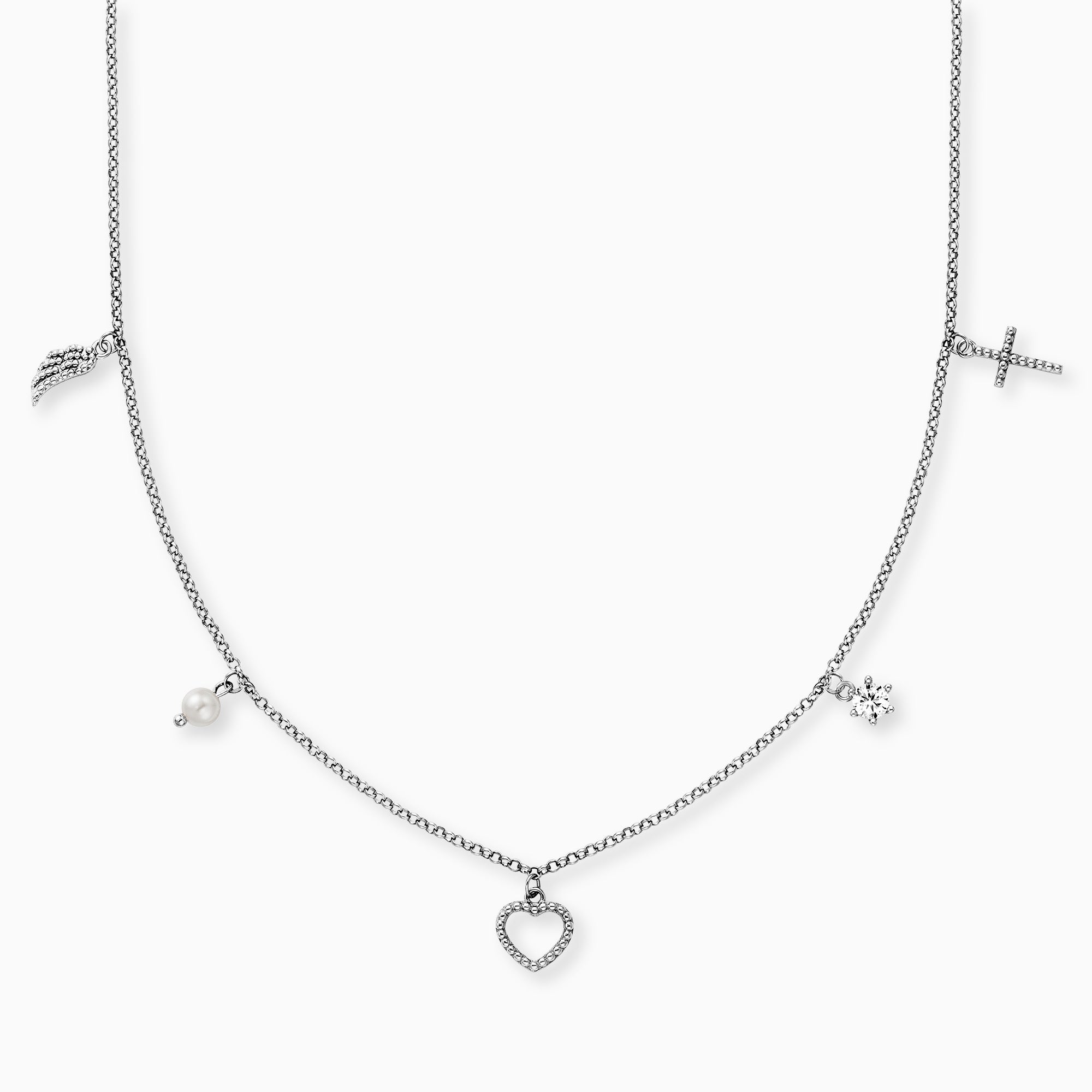 Engelsrufer Fede Amore Speranza collana argento zirconia