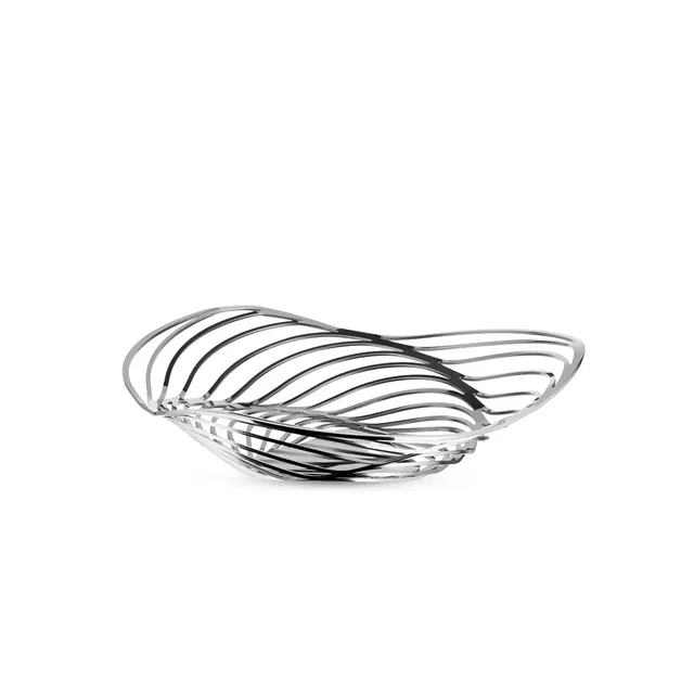 Alessi Trinity ACO02 cestino acciaio 26 cm concentrico