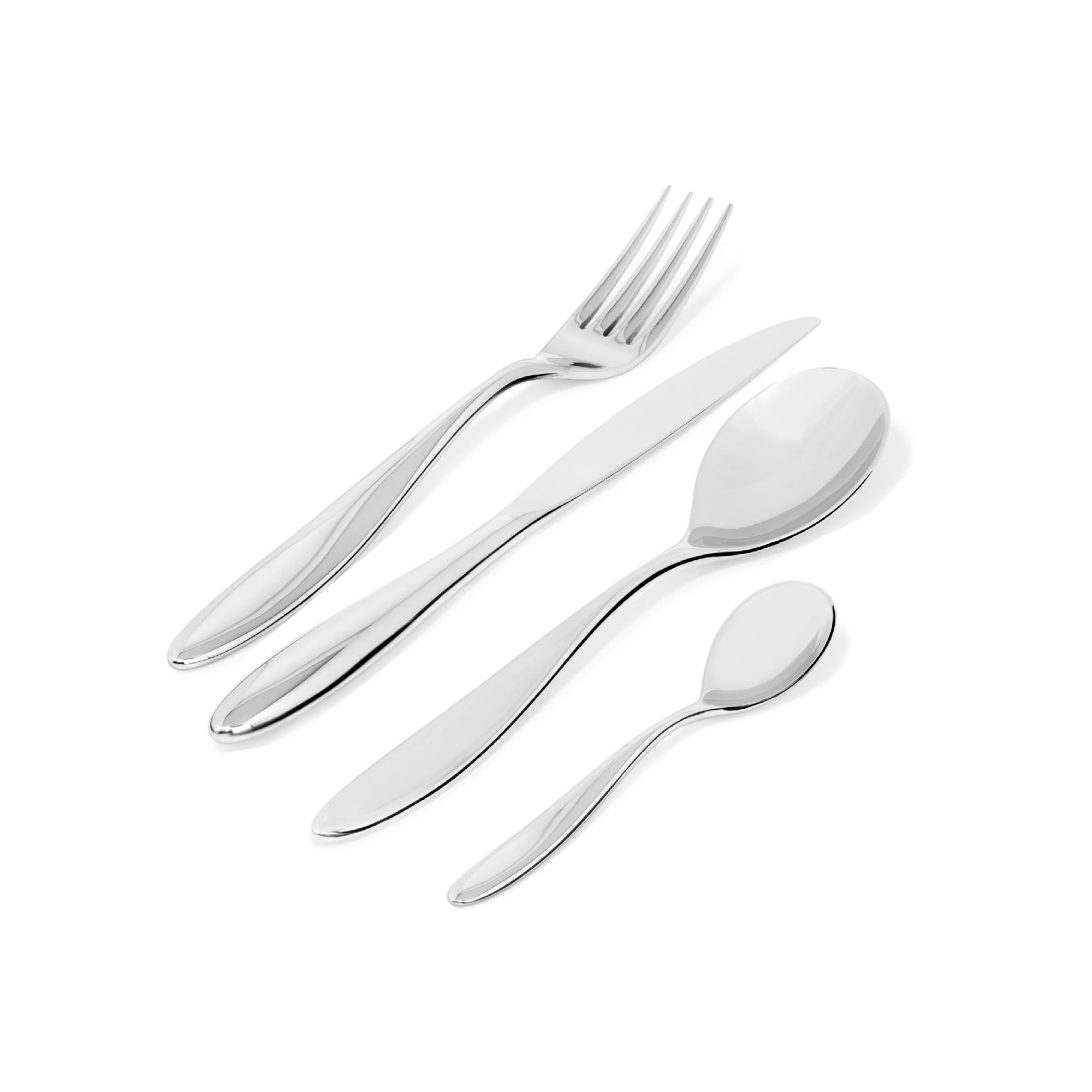 Alessi Mami SG38S24M Servizio Posate 24 Pezzi Acciaio 18/10