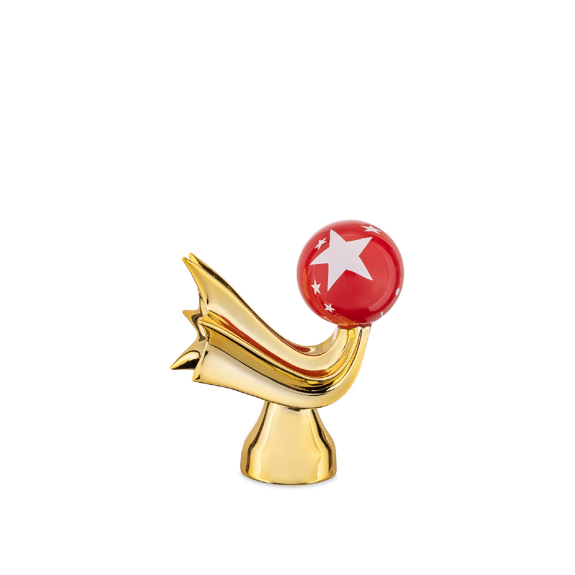 Alessi Happy Eternity stella decorazione natalizia vetro multicolore