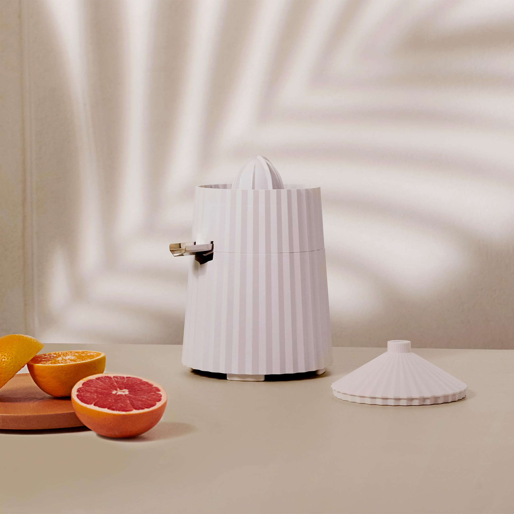 Alessi Plissé MDL07 W Spremiagrumi Elettrico Bianco Resina