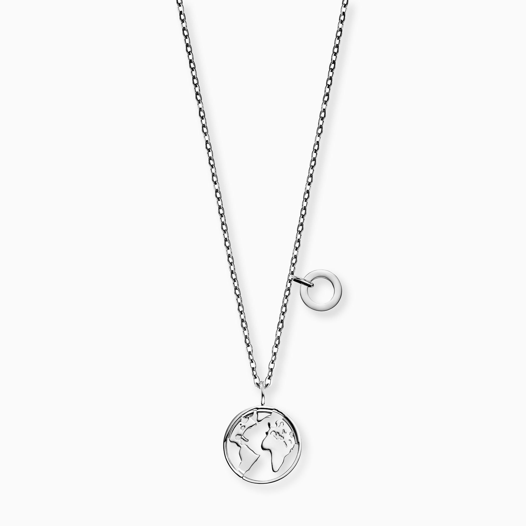 MySteel by Engelsrufer Ocean collana acciaio mondo con biglietto