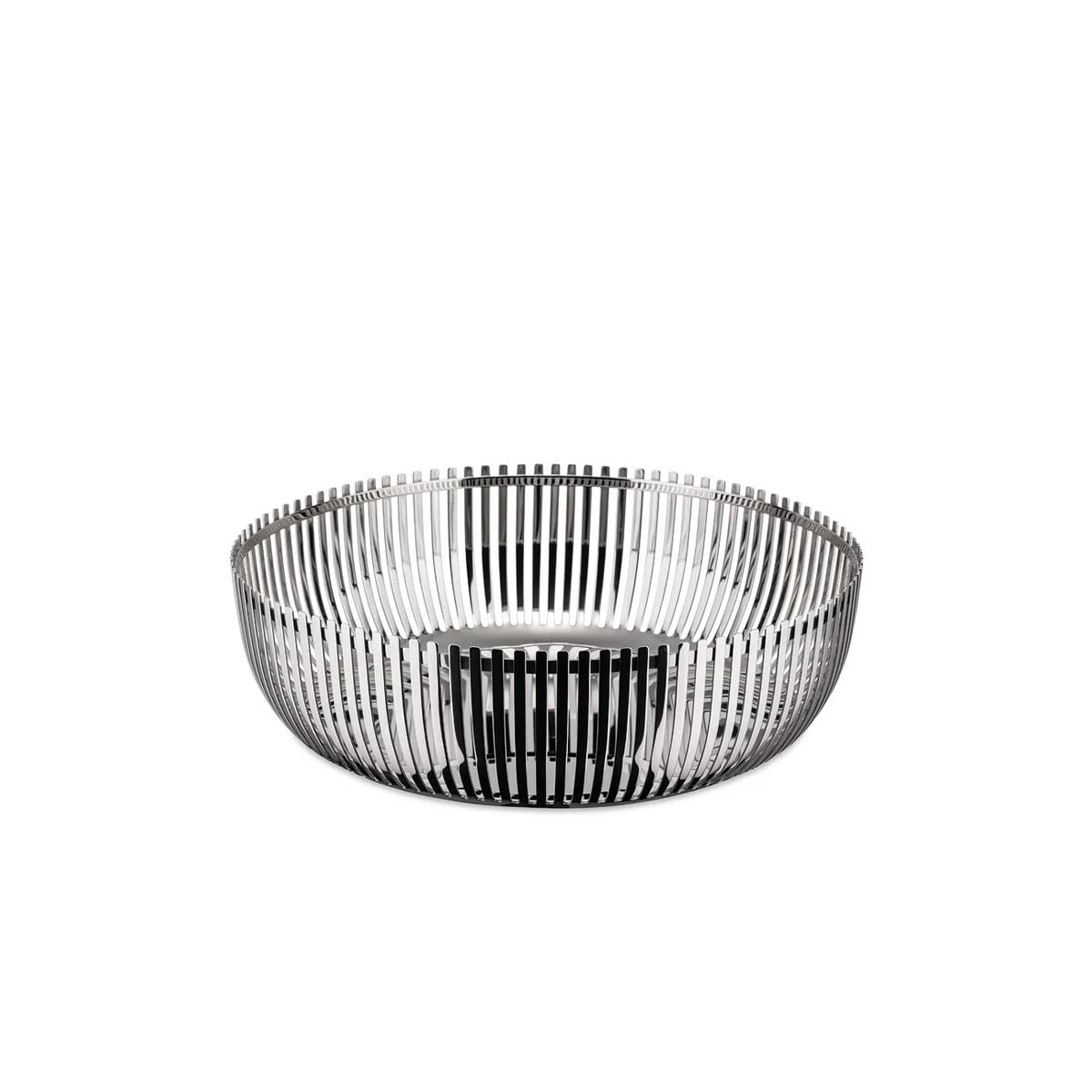 Alessi PCH02/20 Cestino Acciaio Portaoggetti 20 cm Lucido
