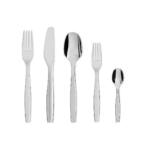 Alessi Itsumo ANF06S5 Servizio Posate 5 Pezzi Acciaio 18/10