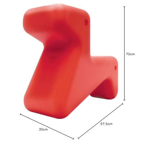 Alessi Doraff UNS07 R Seduta Bambini Rossa Polietilene