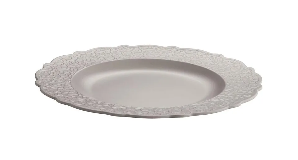 Alessi Dressed MW72/1 WG Piatto Piano Melammina Grigio