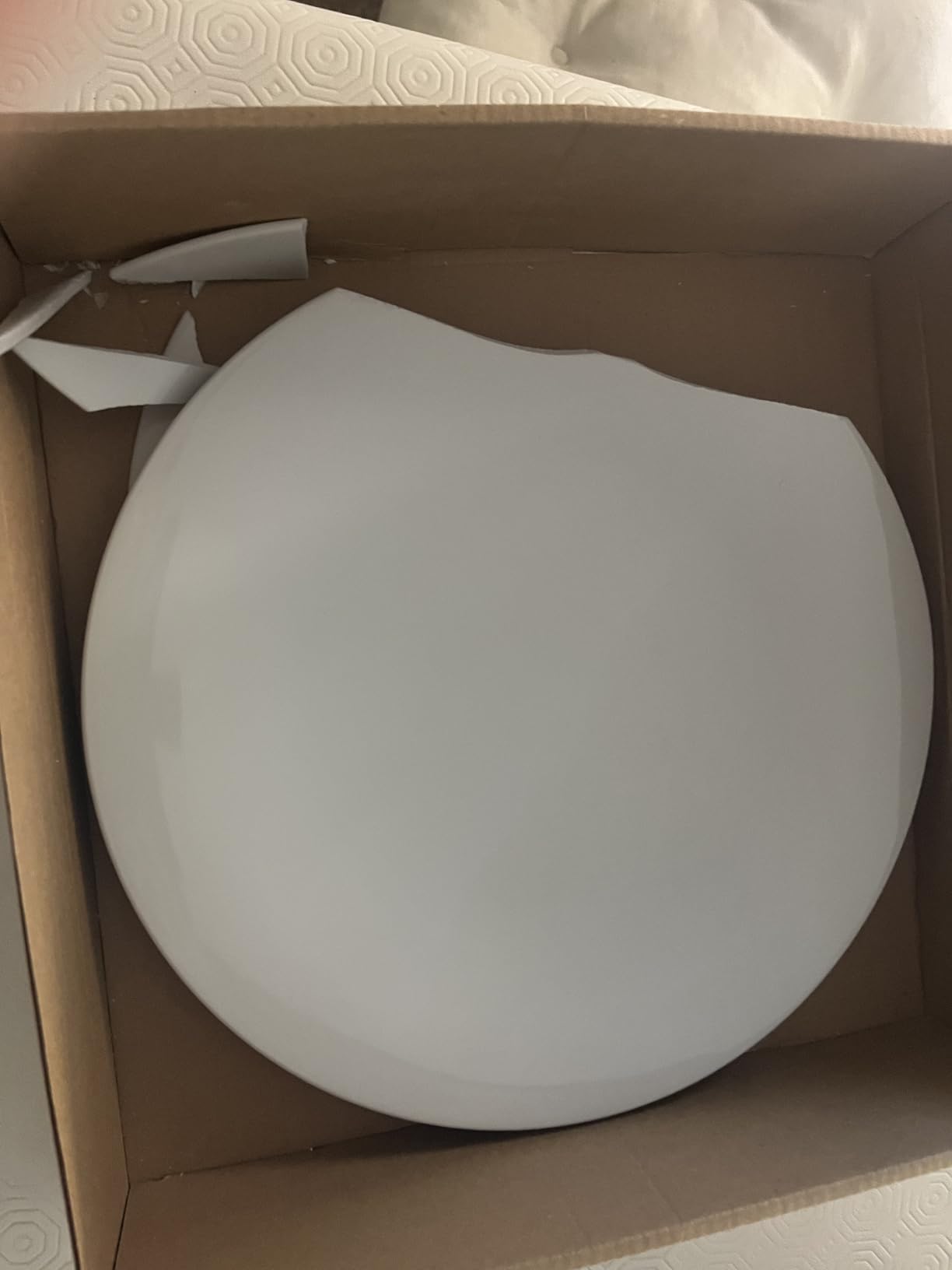 Alessi KU TI05/1 Piatto Piano Bianco Set 4 Porcellana