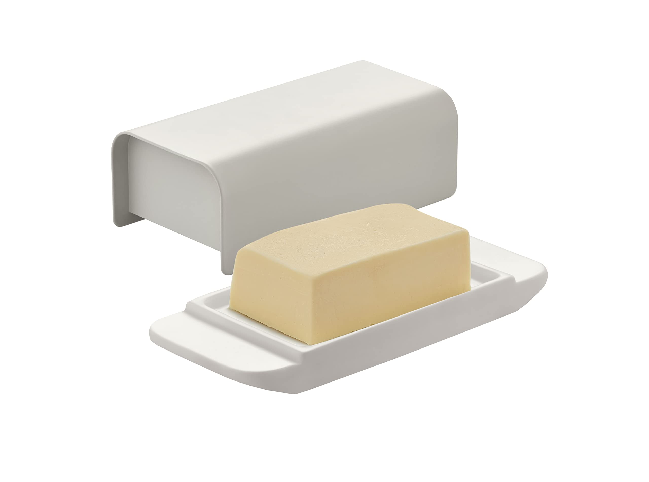 Alessi Mattina BG04 WG burriera porcellana warm grey
