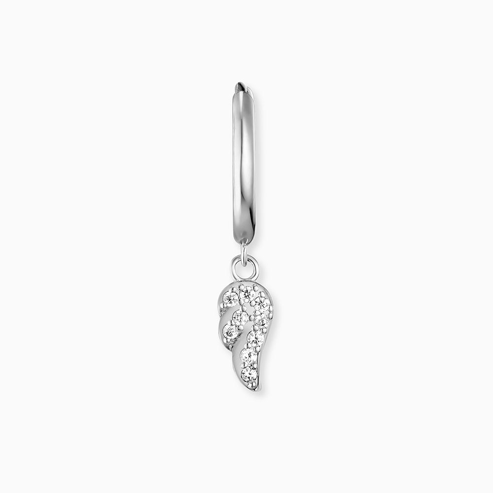 Engelsrufer Flying Wings Cerchi Ala Zirconi Argento