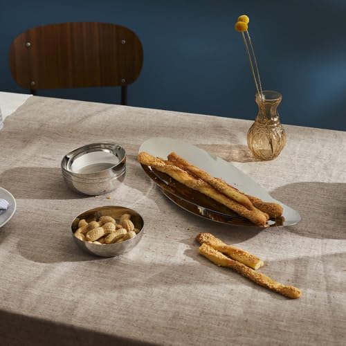 Alessi Octave ABI05 Cestino Pane Acciaio Lucido
