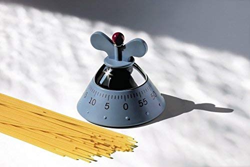 Alessi A09 Timer Cucina Meccanico Azzurro 60 Minuti