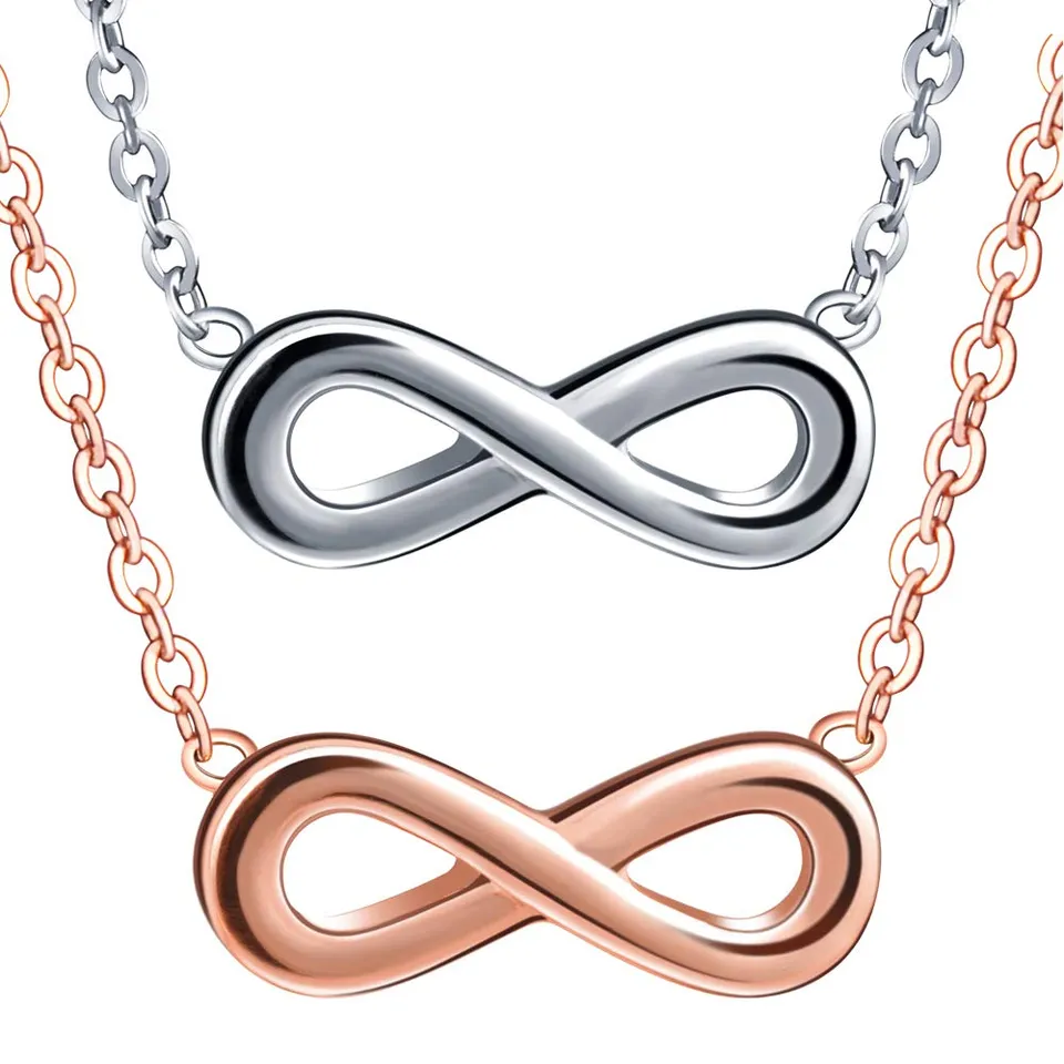 Infinionly Fashion Necklaces Collana Infinito Multicolor