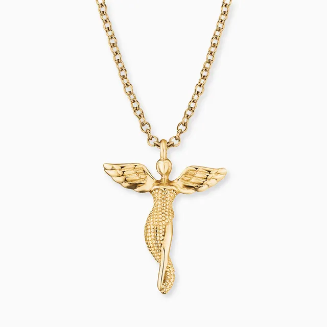 Engelsrufer Schutzengel collana argento 925 angelo oro