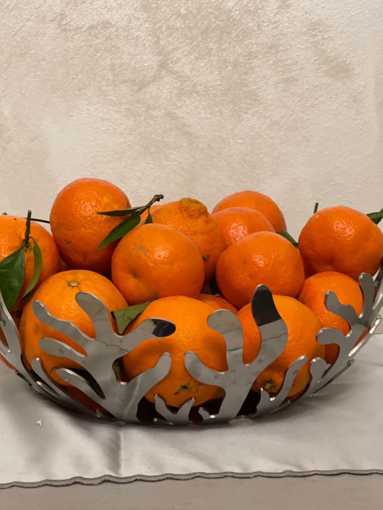 Alessi Mediterraneo ESI01/29 fruttiera acciaio 29 cm