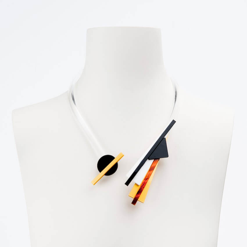 Chic Ad Hoc Kandinsky collana girocollo donna