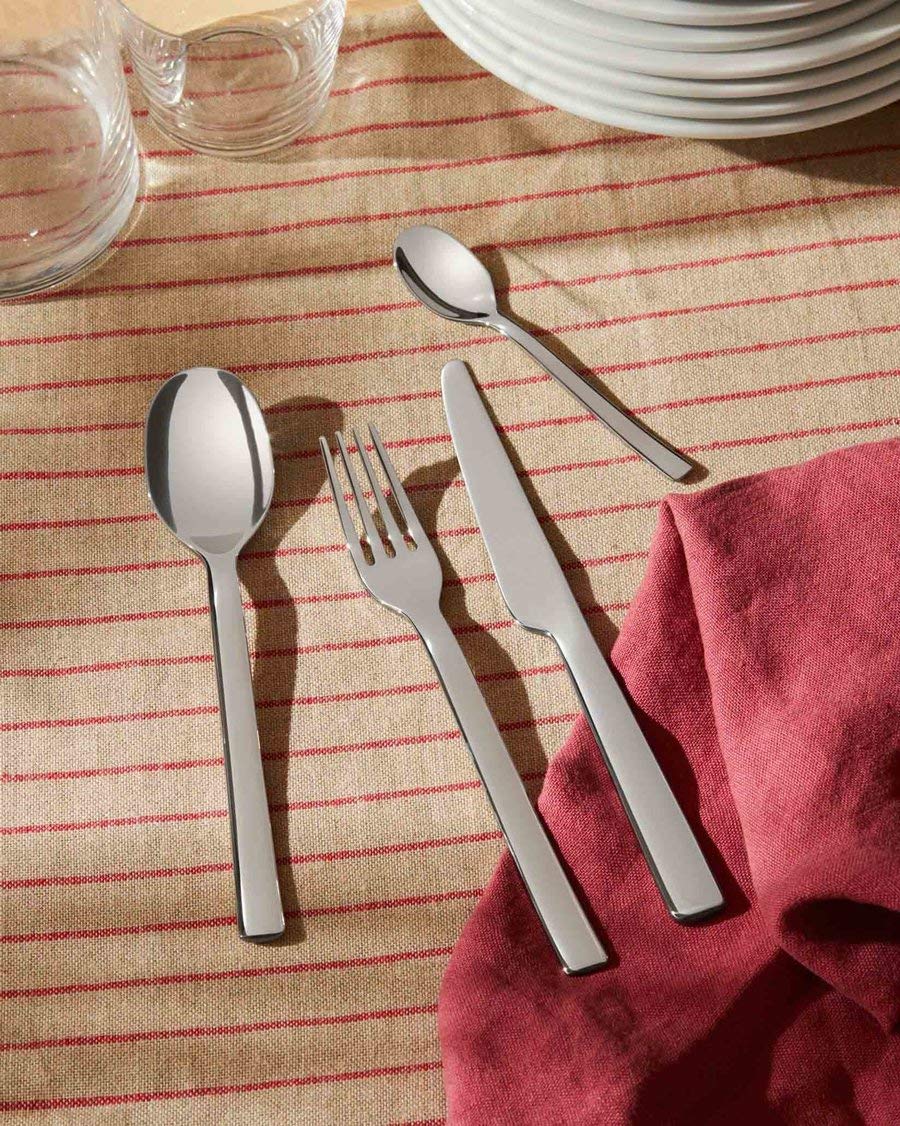 Alessi Ovale REB09/4 cucchiaio dessert acciaio 18/10 lucido