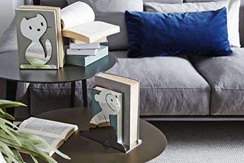 Alessi Vigo AMMI30/2 reggilibri acciaio finitura lucida